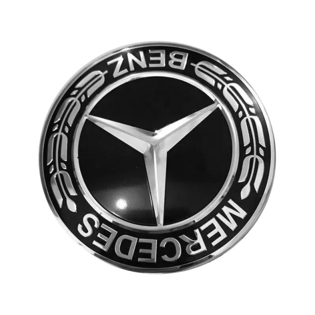 CACHE MOYEU MERCEDES BENZ NOIR 75MM | WRC Rally Mega.Store