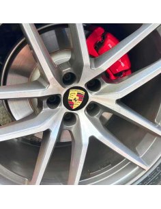 CACHE MOYEU PORSCHE NOIR 65MM | WRC Rally Mega.Store