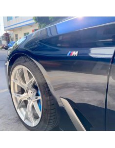 EMBLEME LOGO AUTOCOLLANT BMW M ARGENT MAT | WRC Rally Mega.Store