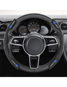 COUVRE VOLANT NOIR POUR VOITURE SUBARU | WRC Rally Mega.Store