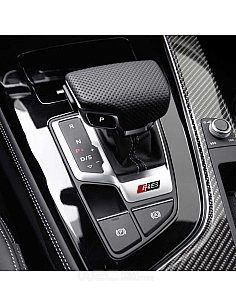 EMBLEME LOGO AUTOCOLLANT RS NOIR POUR VOLANT AUDI | WRC Rally Mega.Store
