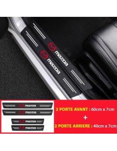 FILM PROTECTION AUTOCOLLANT POUR SEUIL DE PORTE MAZDA | WRC Rally Mega.Store