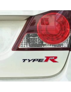 EMBLEME LOGO AUTOCOLLANT TYPE R POUR HONDA | WRC Rally Mega.Store