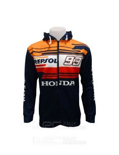 HOODIE REPSOL HONDA TEAM MOTO GP MARC MARQUEZ 93 | WRC Rally Mega.Store