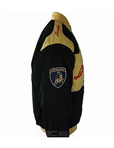 BLOUSON LAMBORGHINI NOIR ET JAUNE | WRC Rally Mega.Store 2