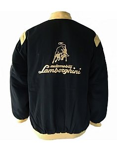 BLOUSON LAMBORGHINI NOIR ET JAUNE | WRC Rally Mega.Store