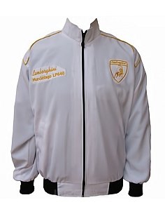 BLOUSON LAMBORGHINI BLANC | WRC Rally Mega.Store