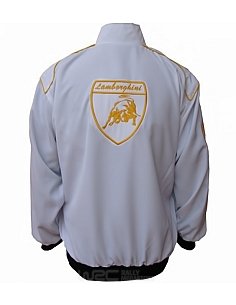 BLOUSON LAMBORGHINI BLANC | WRC Rally Mega.Store