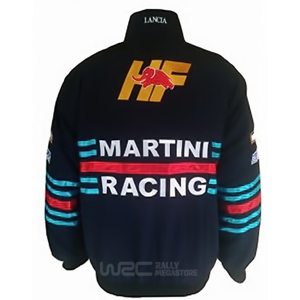 BLOUSON LANCIA MARTINI RACING NOIR | WRC Rally Mega.Store