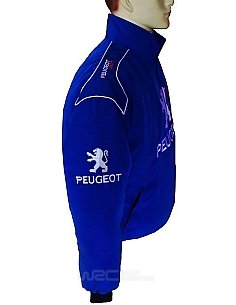 BLOUSON PEUGEOT BLEU | WRC Rally Mega.Store