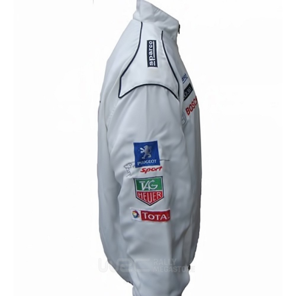 BLOUSON PEUGEOT BLANC | WRC Rally Mega.Store