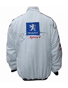 BLOUSON PEUGEOT BLANC | WRC Rally Mega.Store