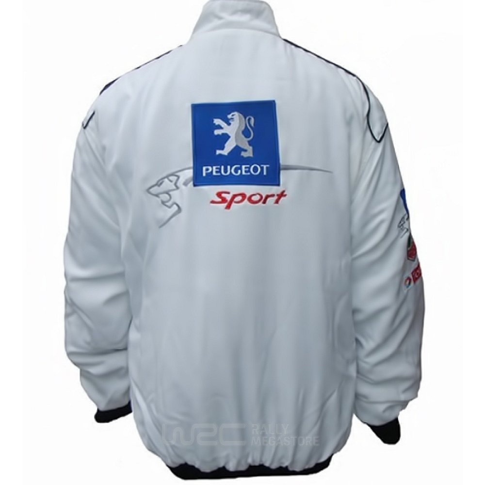 BLOUSON PEUGEOT BLANC | WRC Rally Mega.Store