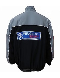 BLOUSON PEUGEOT GRIS ET NOIR | WRC Rally Mega.Store 2