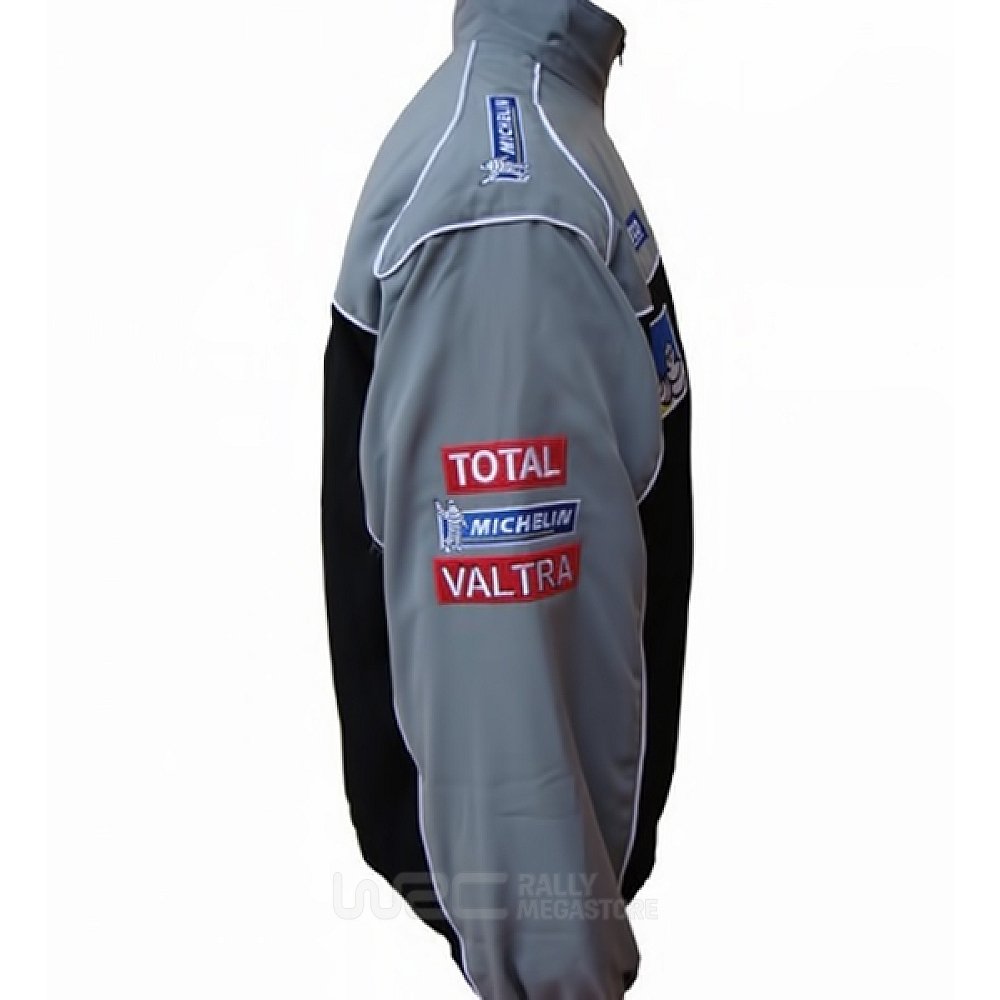 BLOUSON PEUGEOT GRIS ET NOIR | WRC Rally Mega.Store