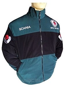 BLOUSON SCANIA V8 VERT ET NOIR | WRC Rally Mega.Store