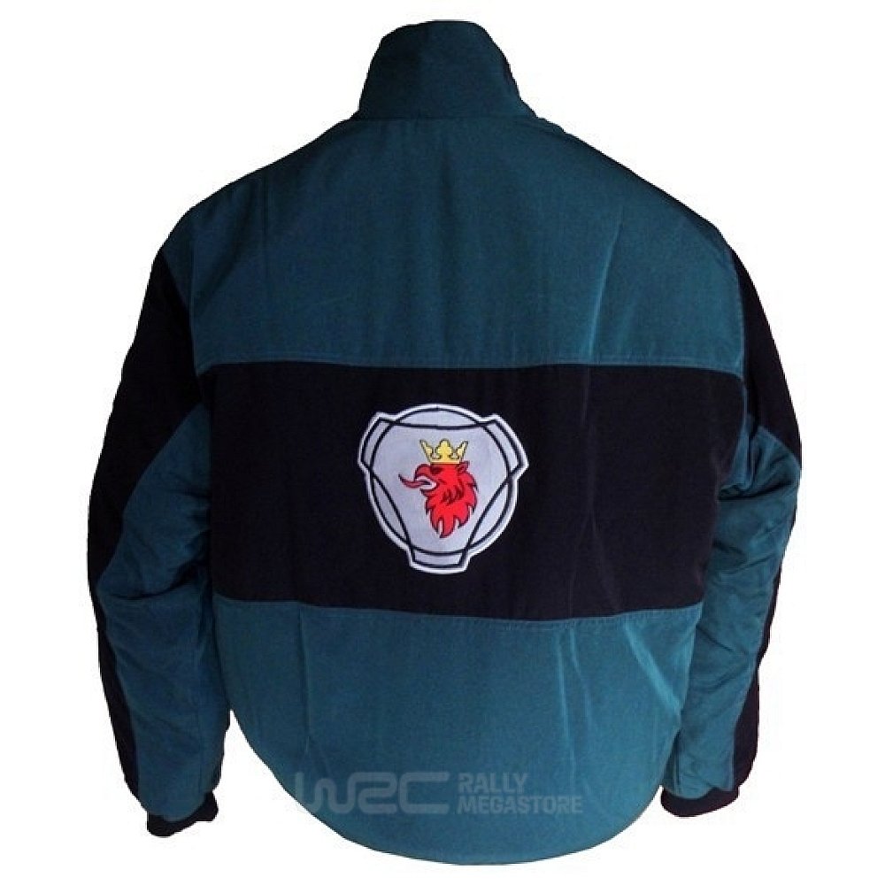 BLOUSON SCANIA V8 VERT ET NOIR | WRC Rally Mega.Store