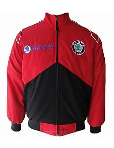 BLOUSON SKODA ROUGE | WRC Rally Mega.Store